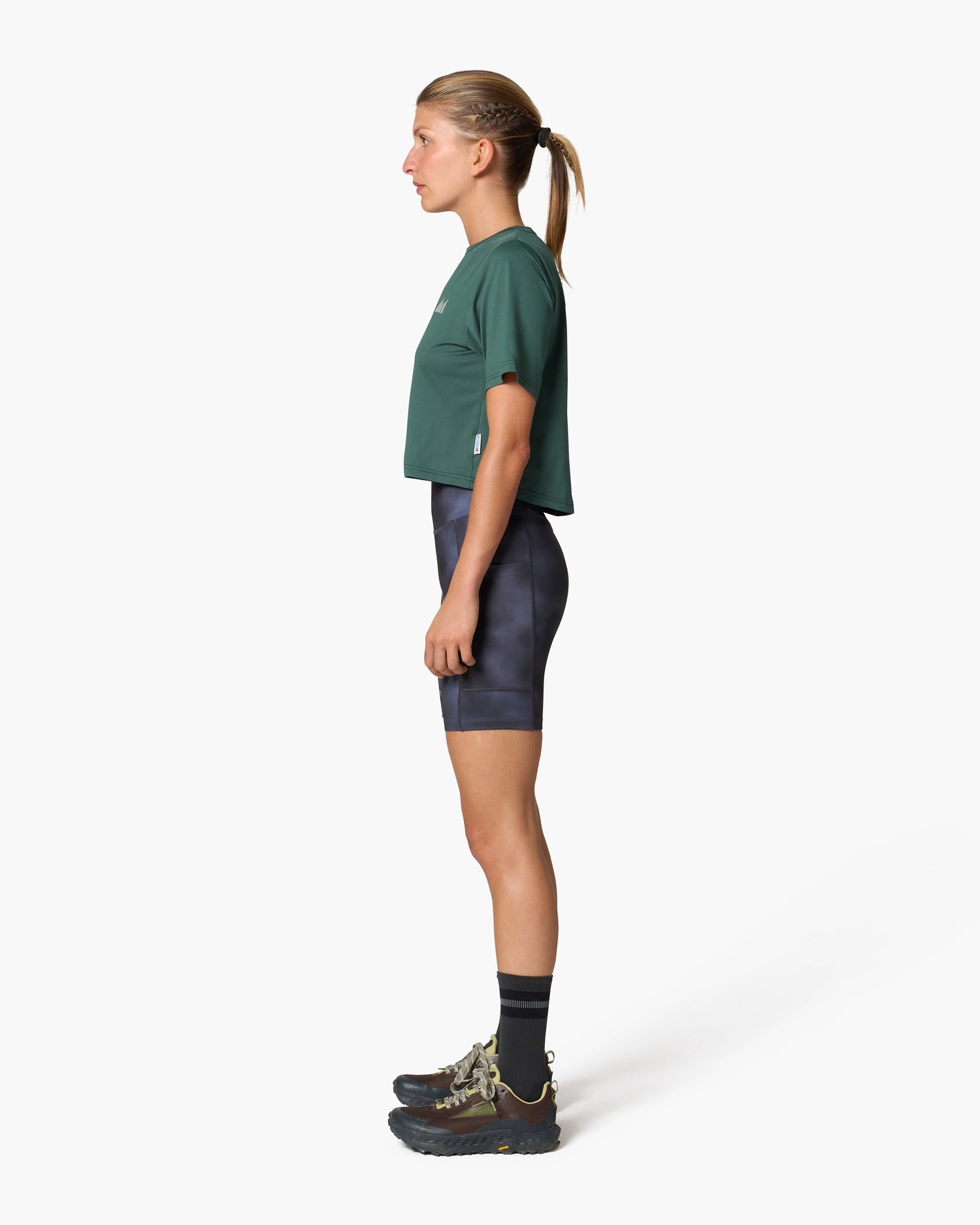 Mountain Logo Crop Tee Immagine dettagliata