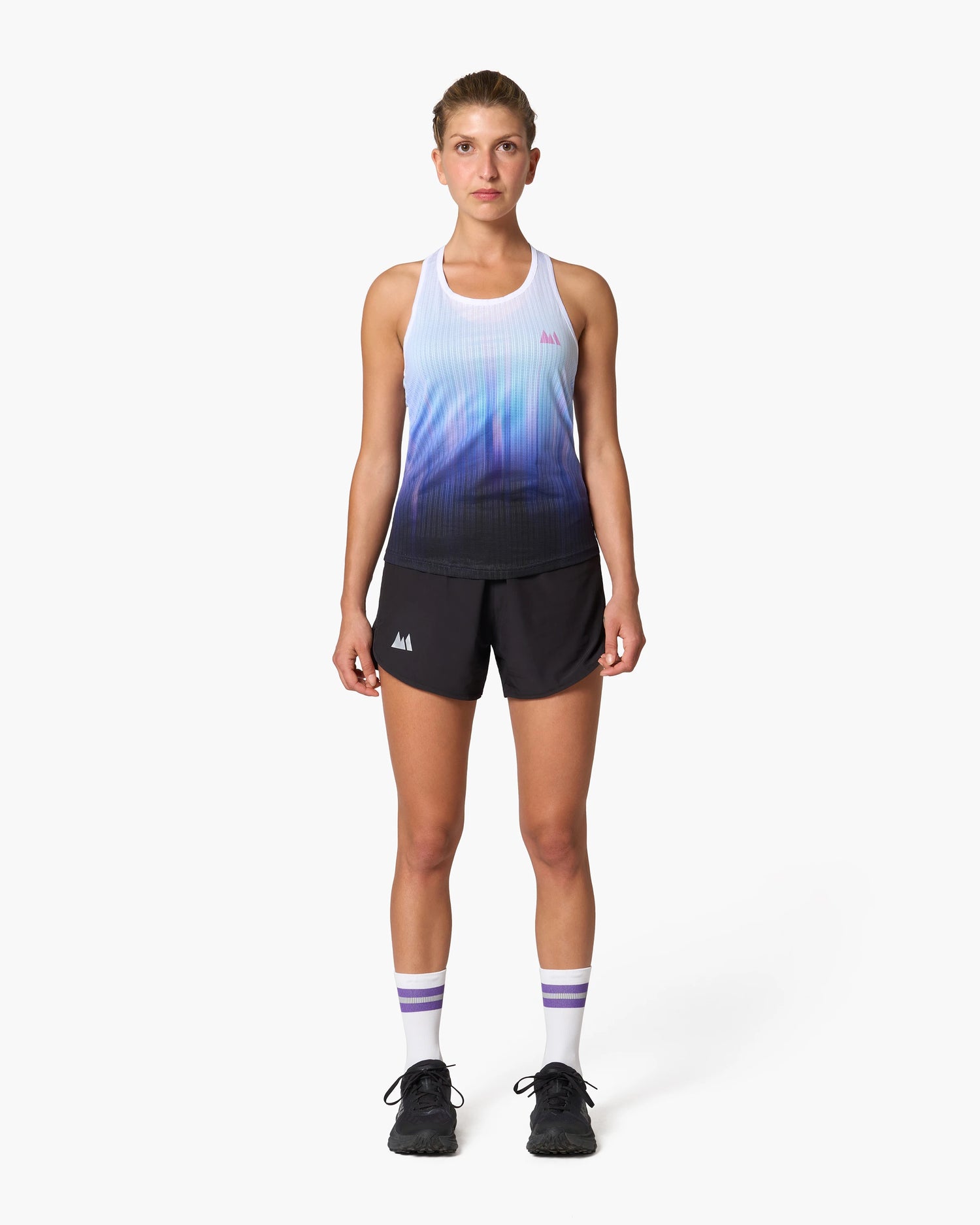 Gradient Race Singlet Front