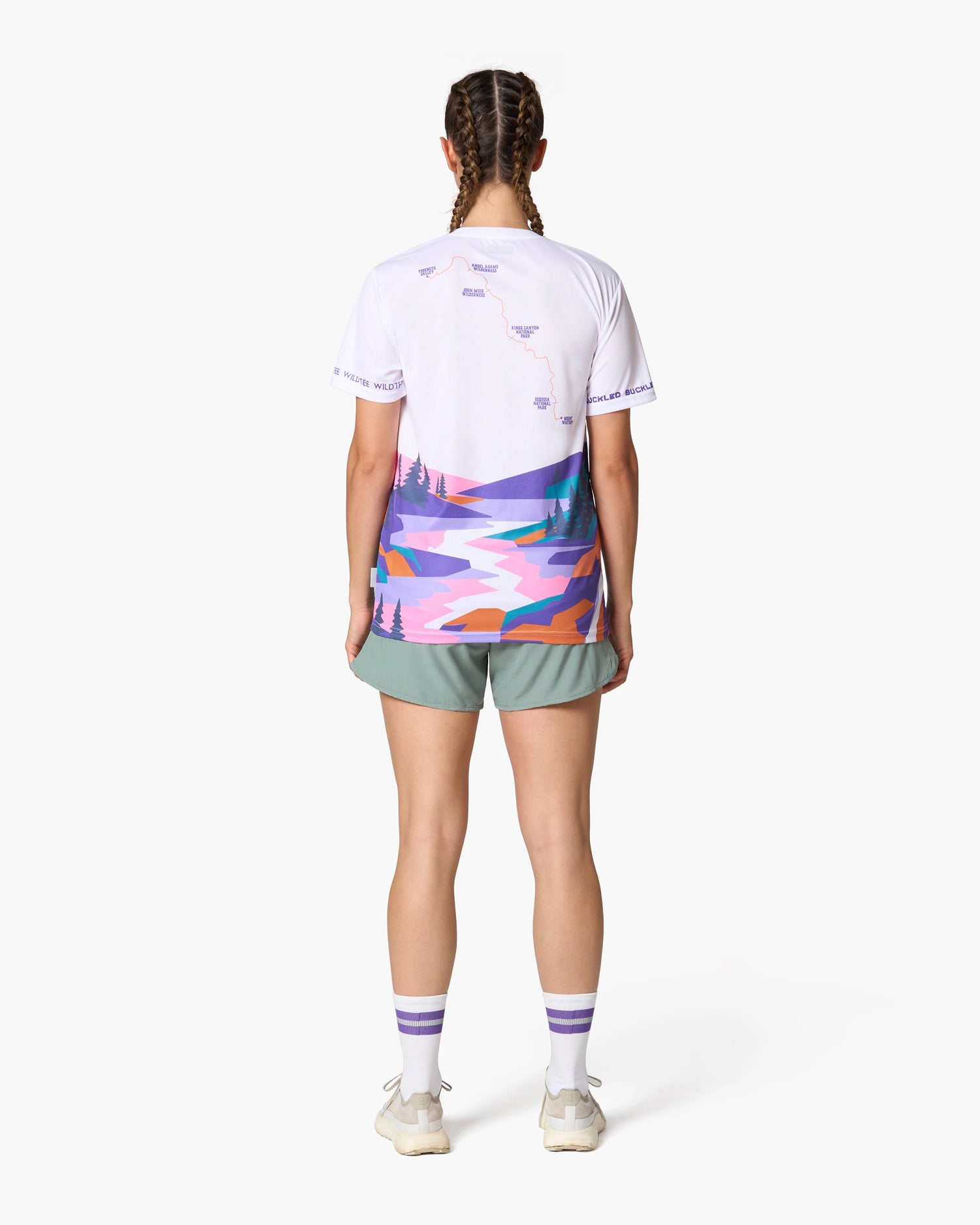 Wild Tee x Buckled Podcast Sierra Nevada JMT Tee Immagine dettagliata