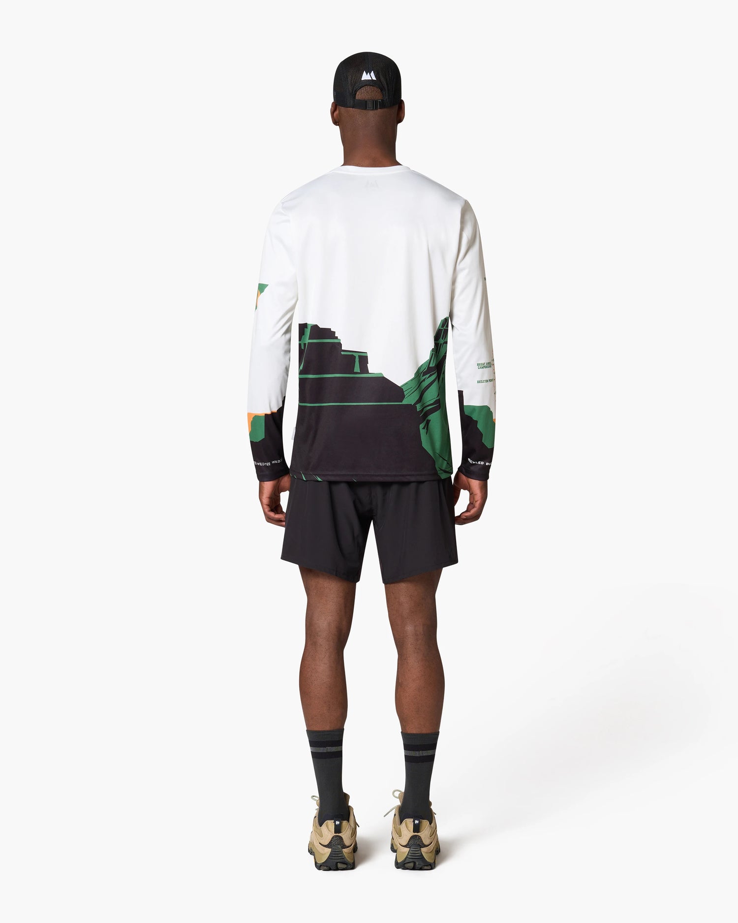 Wild Tee x Buckled Podcast Grand Canyon R2R2R Longsleeve Immagine dettagliata