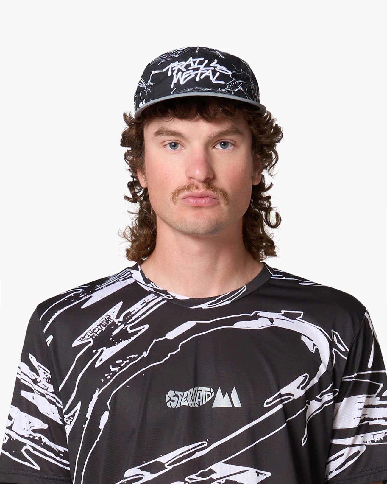 Wild Tee x Sterrato "Trail is Metal" Endurance Cap Front