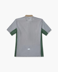 Maglietta con mezza zip, vista posteriore