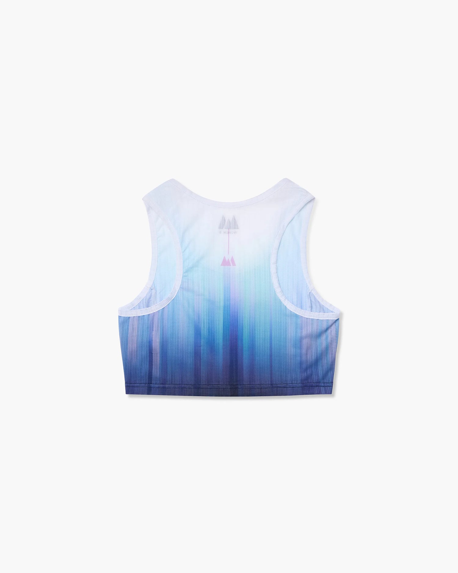 Gradient Race Crop Top Front