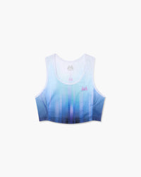 Gradient Race Crop Top