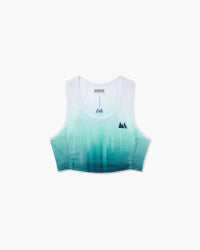 Gradient Race Crop Top