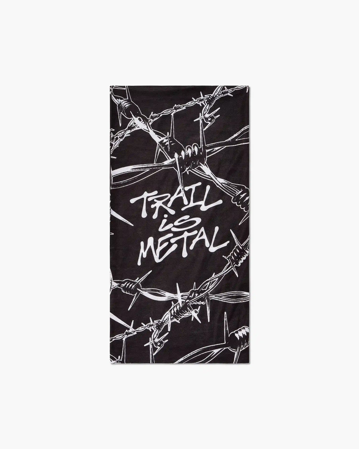 Wild Tee x Sterrato "Trail is Metal" Neck Gaiter Front