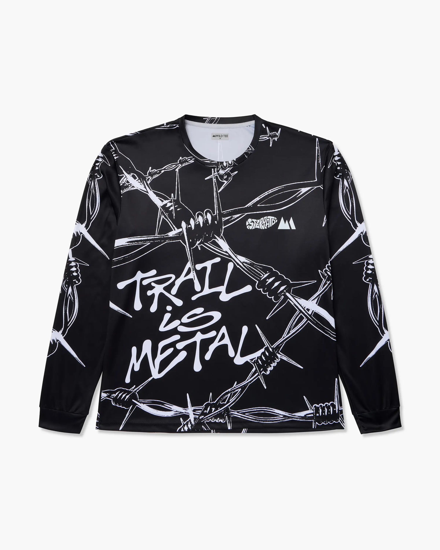 Wild Tee x Sterrato "Trail is Metal" Longsleeve Front