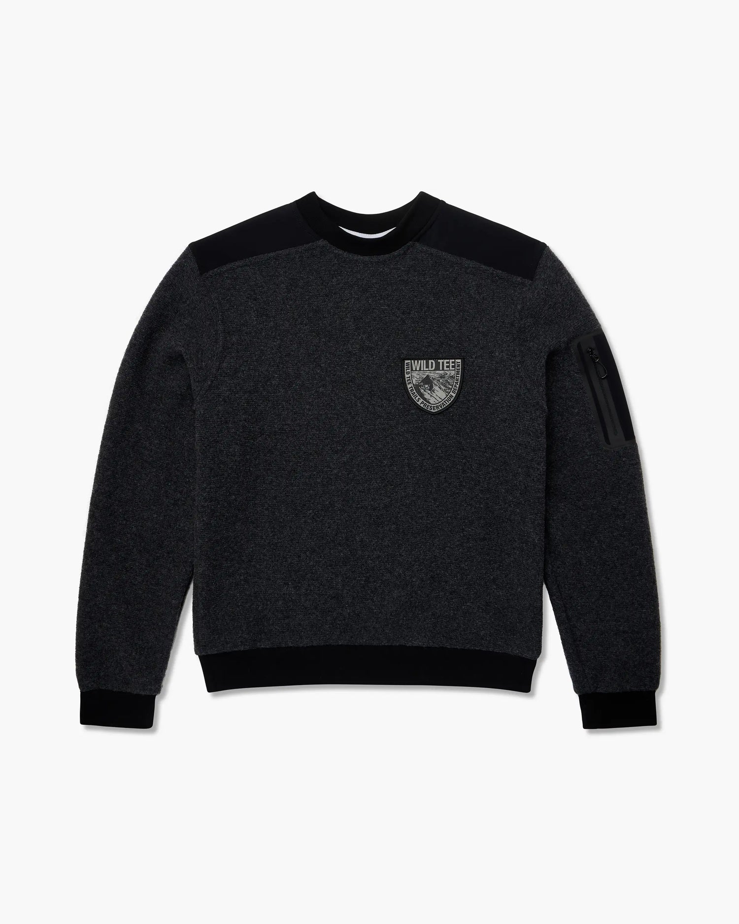 Trails Preservation Dept. Wool Sweater Front