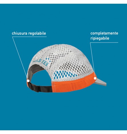 Cappello Ultra Endurance Rosso/Grigio