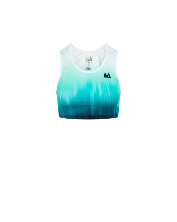 Race Verde Acqua Crop Top...